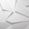 imageArt3d 197in x 197in Pack Of 12 Wall Panel Diamond BlueGeometric White