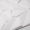imageArt3d 197in x 197in Pack Of 12 Wall Panel Diamond BlueGeometric White