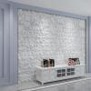 imageArt3d 197in x 197in Pack Of 12 Wall Panel Diamond BlueWhite Marble