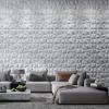 imageArt3d 197in x 197in Pack Of 12 Wall Panel Diamond BlueWhite Marble