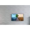 imageArt3d 197quot x 197quot Pack Of 12 Wall Panel 3D Rectangle WhiteBig Wave