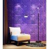 imageArt3d 32 Sq Ft Decorative 3D Wall Panels for TV Background Plant FiberCircle White