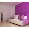 imageArt3d 32 Sq Ft Decorative 3D Wall Panels for TV Background Plant FiberSquare White