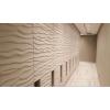 imageArt3d 32 Sq Ft Decorative 3D Wall Panels for TV Background Plant FiberWhite315x246