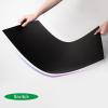 imageArt3d 3D Leather Tiles Decoartive 3D Wall Panels Black Wave 236quot x 236quot 6 PackBlack