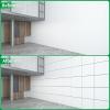 imageArt3d 3D Leather Tiles Decoartive 3D Wall Panels Black Wave 236quot x 236quot 6 PackWhite