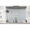 imageArt3d 4 Sq Ft Glass Backsplash Tiles 32Piece Glass Peel and Stick for Kitchen or Bathroom 3quot x 6quot Subway White Backsplash TilesWhite 32pcs