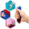 imageArt3d Hexagon Sensory Fidget Liquid Motion Tiles for Kids Toddler Teens  Interactive Soft Gel Liquid Play Mats for Home Schools Playrooms MultiPack of 3 TilesMulticoloured  Style 4