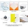 imageArt3d PVC 3D Panel for Interior Wall Decor Wavy Textured Tile 12Pack 197 x 197in WhiteBig Wave