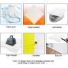 imageArt3d PVC 3D Panel for Interior Wall Decor Wavy Textured Tile 12Pack 197 x 197in WhiteSoft White