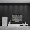 imageArt3d PVC 3D Panel for Interior Wall Decor Wavy Textured Tile 12Pack 197 x 197in WhiteStripes Black