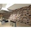imageArt3d Peel and Stick Brick Kitchen Backsplash SelfAdhesive Wall Tile Stone Design 10 Sheets Blue Marble 30  30cm A17020P10Brown Marble