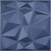 imageArt3d 197in x 197in Pack Of 12 Wall Panel Diamond BlueBlue