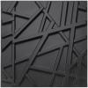 imageArt3d PVC 3D Panel for Interior Wall Decor Wavy Textured Tile 12Pack 197 x 197in WhiteStripes Black