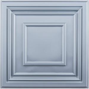 imageArt3d PVC 3D Panel for Interior Wall Decor Wavy Textured Tile 12Pack 197 x 197in WhiteSquare Gray