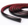 imageArt3d 10 Ft Flexible Trim Caulk Strip Peel and Stick Trim for Molding Tile Edge Ceiling Wall Corner in SilverBlack