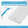 imageArt3d 10Pack 47Ft White Ceiling Crown Molding Trim High Impact Polystyrene Decorative Ceiling Moulding Installed with GlueWhite2