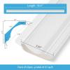 imageArt3d 10Pack 47Ft White Ceiling Crown Molding Trim High Impact Polystyrene Decorative Ceiling Moulding Installed with GlueWhite3