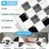 imageArt3d 10Pack HeavyDuty Peel and Stick Backsplash 12x12 Inch SelfAdhesive Wall Tile Stick on Kitchen Countertop Beige and WhiteBlackWhite