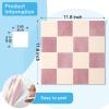 imageArt3d 10Pack HeavyDuty Peel and Stick Backsplash 12x12 Inch SelfAdhesive Wall Tile Stick on Kitchen Countertop Beige and WhitePink and Warm White