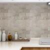 imageArt3d 10Pack Peel and Stick Wall Tile for Backsplash Stick on Stone Tile for Kitchen Bathroom Fireplace Vanitity in Stone BeigeStone Beige