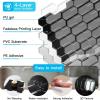 imageArt3d 10Sheet HeavyDuty Peel and Stick Backsplash SelfAdhesive Vinyl Wall Tiles for Kitchen Countertop Bathroom GreenBlack