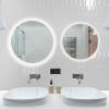 imageArt3d 10Sheet HeavyDuty Peel and Stick Backsplash SelfAdhesive Vinyl Wall Tiles for Kitchen Countertop Bathroom GreenWhite