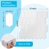 imageArt3d 10Sheet HeavyDuty Peel and Stick Backsplash SelfAdhesive Vinyl Wall Tiles for Kitchen Countertop Bathroom GreenWhite