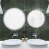 imageArt3d 10Sheet HeavyDuty Peel and Stick Backsplash Waterproof Wall Tiles Stick on Kitchen Backsplash Living Space Beige ampamp WhiteDark Green