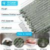 imageArt3d 10Sheet HeavyDuty Peel and Stick Backsplash Waterproof Wall Tiles Stick on Kitchen Backsplash Living Space Beige ampamp WhiteDark Green