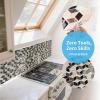 imageArt3d 10Sheet Peel and Stick Backsplash Tiles 12x12 Inch SelfAdhesive 3D Wall Tiles for Kitchen Bathroom Countertop  Thickened Waterproof Design Light BrownEspresso Brown