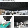 imageArt3d 12Pack Lightweight Drop Ceiling Tiles for Suspended Grid 2x2 ft Ceiling Panels in White Cover 48 SqFtBlack