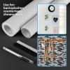 imageArt3d 12inX 360in DoubleSided Tape Sheet for Crafts Arts DIY Projects Reinforcing Sticky Adhesive for Peel and Stick Tiles DamageFree ResidueFree12in x 120in