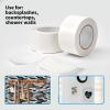imageArt3d 12inX 360in DoubleSided Tape Sheet for Crafts Arts DIY Projects Reinforcing Sticky Adhesive for Peel and Stick Tiles DamageFree ResidueFree12in x 360in