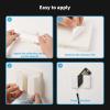 imageArt3d 12inX 360in DoubleSided Tape Sheet for Crafts Arts DIY Projects Reinforcing Sticky Adhesive for Peel and Stick Tiles DamageFree ResidueFree12in x 360in