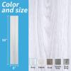 imageArt3d 15 Sqft Peel and Stick Floor Tiles 10Pcs Luxury Vinyl Plank Flooring Wood Look Adhesive and Waterproof Tile Sticker for Bedroom Living Room Kitchen TeakWhiteGrey