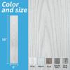 imageArt3d 15 Sqft Peel and Stick Floor Tiles 10Pcs Luxury Vinyl Plank Flooring Wood Look Adhesive and Waterproof Tile Sticker for Bedroom Living Room Kitchen TeakLight Gray