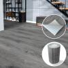 imageArt3d 15 Sqft Peel and Stick Floor Tiles 10Pcs Luxury Vinyl Plank Flooring Wood Look Adhesive and Waterproof Tile Sticker for Bedroom Living Room Kitchen TeakGray