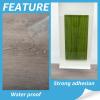 imageArt3d 15 Sqft Peel and Stick Floor Tiles 10Pcs Luxury Vinyl Plank Flooring Wood Look Adhesive and Waterproof Tile Sticker for Bedroom Living Room Kitchen TeakTeak