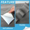 imageArt3d 15 Sqft Peel and Stick Floor Tiles 10Pcs Luxury Vinyl Plank Flooring Wood Look Adhesive and Waterproof Tile Sticker for Bedroom Living Room Kitchen TeakGray