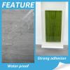 imageArt3d 15 Sqft Peel and Stick Floor Tiles 10Pcs Luxury Vinyl Plank Flooring Wood Look Adhesive and Waterproof Tile Sticker for Bedroom Living Room Kitchen TeakGray
