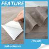 imageArt3d 15 Sqft Peel and Stick Floor Tiles 10Pcs Luxury Vinyl Plank Flooring Wood Look Adhesive and Waterproof Tile Sticker for Bedroom Living Room Kitchen TeakTeak