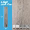 imageArt3d 15 Sqft Peel and Stick Floor Tiles 10Pcs Luxury Vinyl Plank Flooring Wood Look Adhesive and Waterproof Tile Sticker for Bedroom Living Room Kitchen TeakTeak