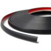 imageArt3d 20ft Outside Vinyl Corner Trim Peel and Stick for Tile and Wall Edges Furniture Decoration BlackBlack
