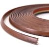 imageArt3d 20ft Outside Vinyl Corner Trim Peel and Stick for Tile and Wall Edges Furniture Decoration BlackCherry