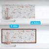 imageArt3d 20ft Outside Vinyl Corner Trim Peel and Stick for Tile and Wall Edges Furniture Decoration BlackCherry