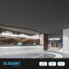 imageArt3d 2x4 ft Drop Ceiling Tiles in White 12Sheet SemiCylinder Design 3D Wall Panels for Interior Wall Decor 24x48 inchSemiCylinder Black