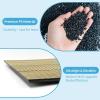 imageArt3d 4Pack GlueOn Herringbone Wainscoting Panel for Interior Wall Decor  104 x 12 Inch Polystyrene Ultralight Slim Slat Wall Panels for Living Room Bedroom MahoganyOak
