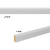 imageArt3d 4Pack Wall Molding Trim 8 ft Each MDF Wainscoting Panels Paintable ampamp WarpResistant Easy Adhesive Installation for Living Room Bedroom ampamp Office Dco Total Length 32 ft White 2White 3