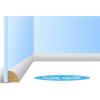 imageArt3d 4Pack Wall Molding Trim 8 ft Each MDF Wainscoting Panels Paintable ampamp WarpResistant Easy Adhesive Installation for Living Room Bedroom ampamp Office Dco Total Length 32 ft White 2White 1